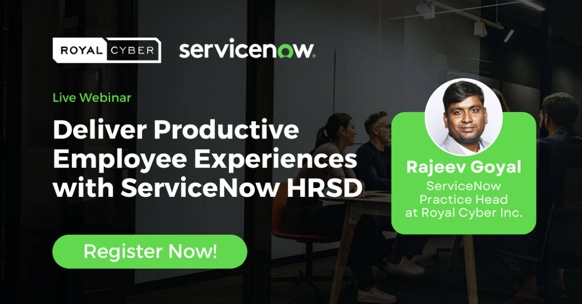 Deliver Productive Employee Experiences with ServiceNow HRSD