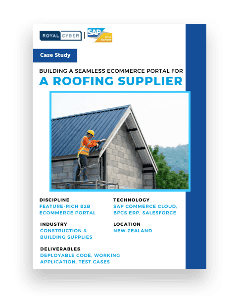 Building a Seamless eCommerce Portal for a Roofing Supplier