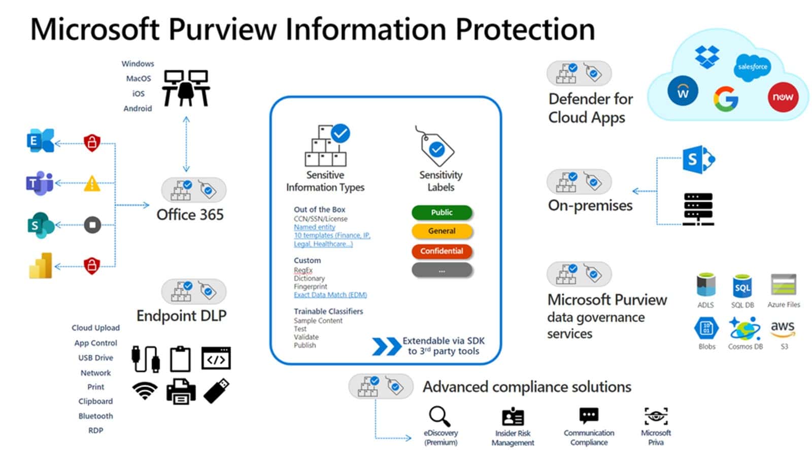 Microsoft Purview Information Diagram