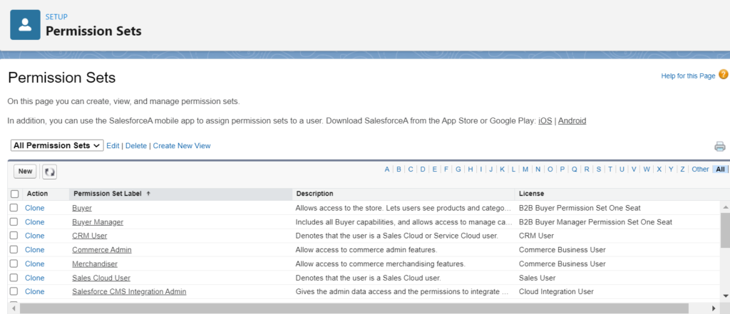 Configure the Access for Salesforce Order Management