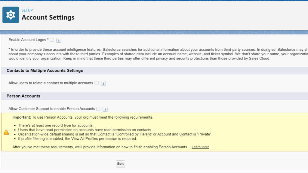 Prepare the Org for Salesforce Order Management